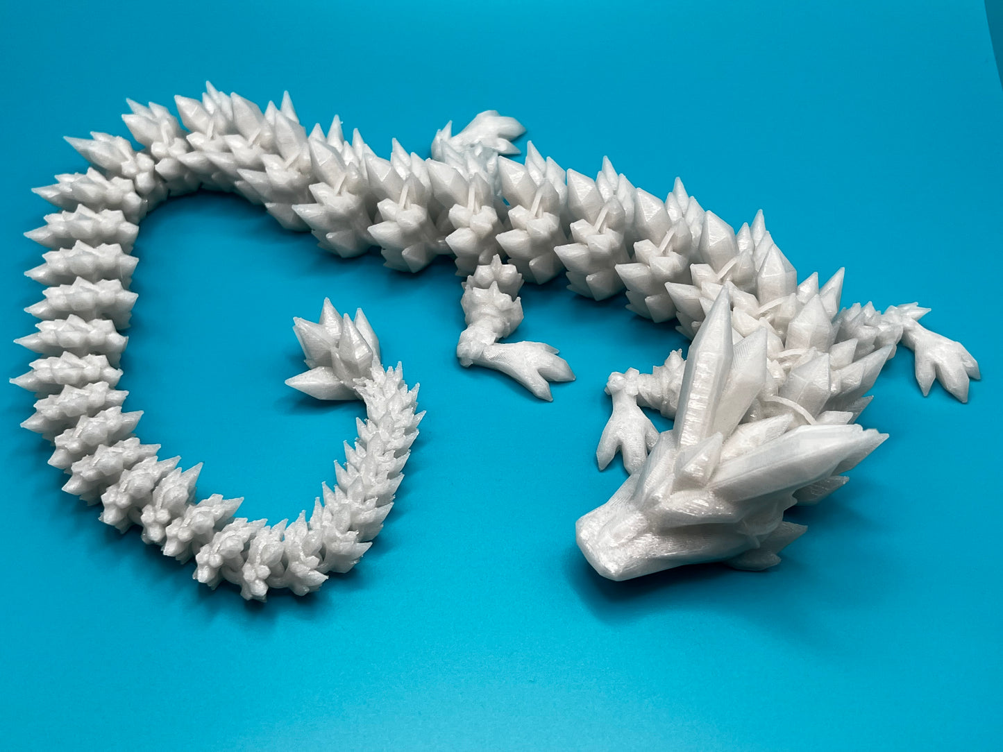 Wingless Crystal Dragon